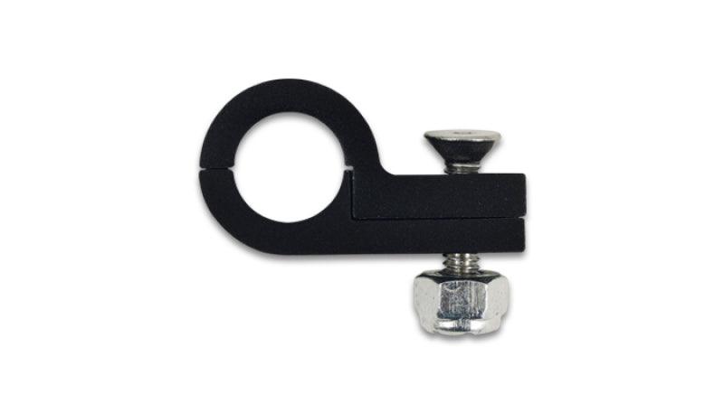 Vibrant Billet P-Clamp 1/2in ID - Anodized Black - Attacking the Clock Racing