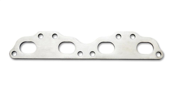 Vibrant Mild Steel Exhaust Manifold Flange for Nissan SR20 motor 1/2in Thick - Attacking the Clock Racing