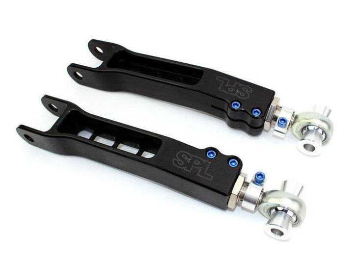 SPL Parts 03-08 Nissan 350Z Rear Camber Links (Billet Version) - Attacking the Clock Racing
