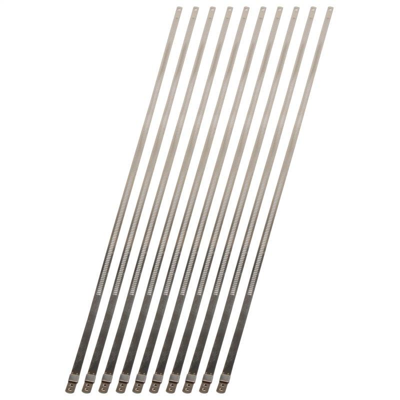 DEI Stainless Steel Positive Locking Tie 1/4in (7mm) x 20in - 10 per pack - Attacking the Clock Racing