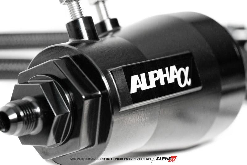 AMS Performance Infiniti Q50/Q60 Red Alpha Flex Fuel Filter Kit (Standalone / No AMS Flex Fuel Kit) - Attacking the Clock Racing