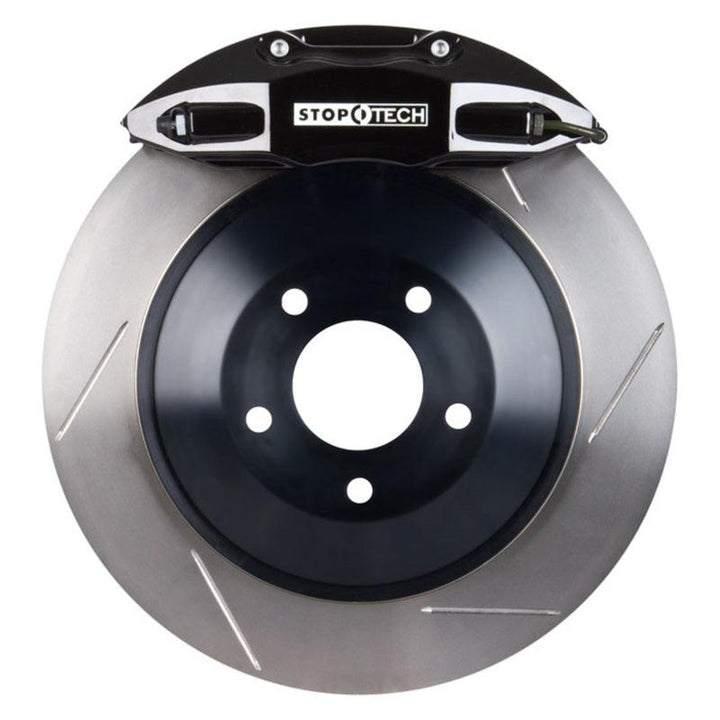StopTech 02-06 Acura RSX Type S / 02-04 Honda Civic Type R Front Touring BBK w/ Black ST-41 Caliper - Attacking the Clock Racing