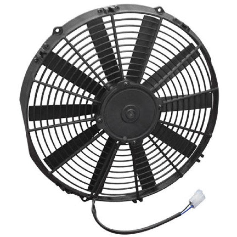 SPAL 1274 CFM 14in Medium Profile Fan - Pull (VA08-AP51/C-23A) - Attacking the Clock Racing