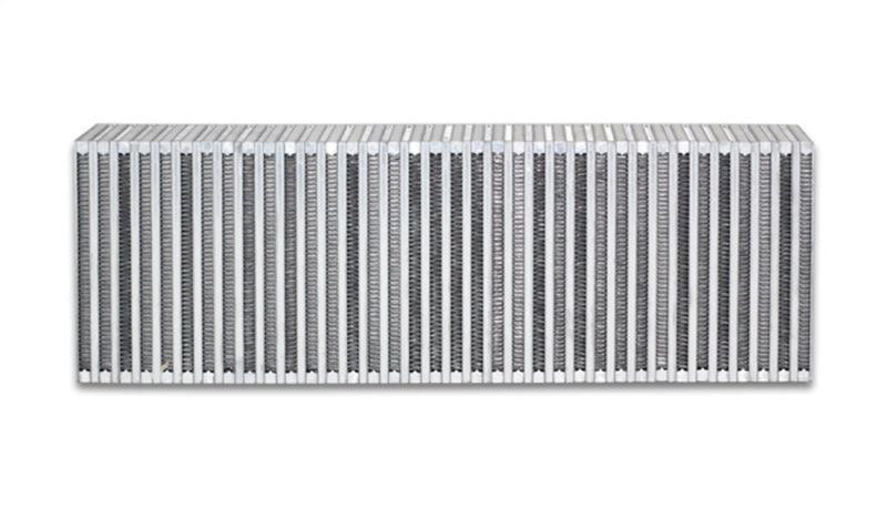 Vibrant Vertical Flow Intercooler Core 24in. W x 8in. H x 3.5in. Thick - Attacking the Clock Racing