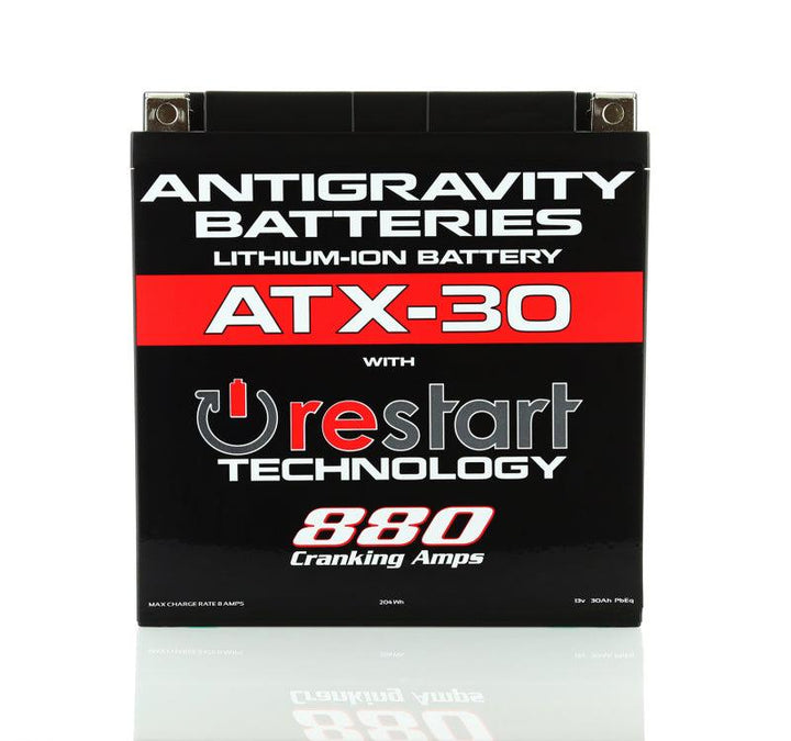 Antigravity YTX30 Lithium Battery w/Re-Start - Attacking the Clock Racing