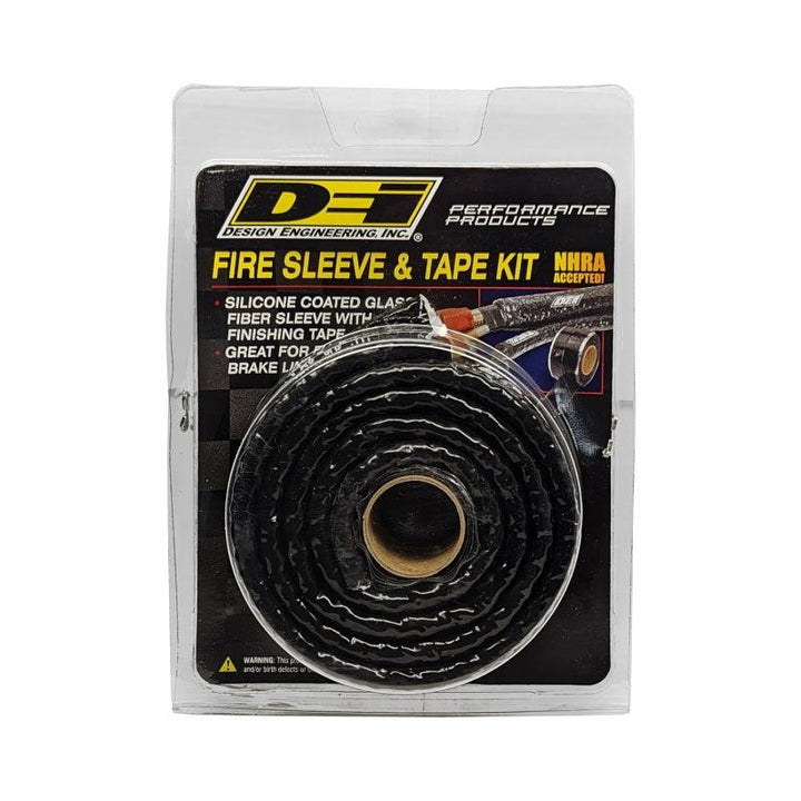 DEI Fire Sleeve and Tape Kit 5/8in I.D. x 3ft - Attacking the Clock Racing
