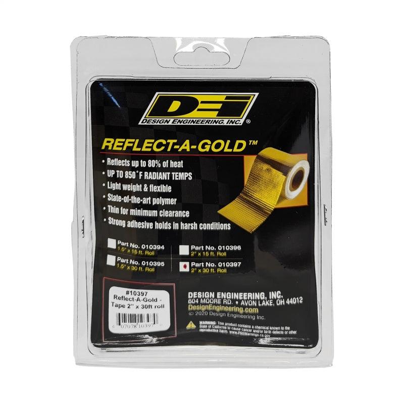DEI Reflect-A-GOLD 2in x 30ft Tape Roll - Attacking the Clock Racing