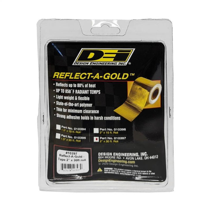 DEI Reflect-A-GOLD 2in x 30ft Tape Roll - Attacking the Clock Racing