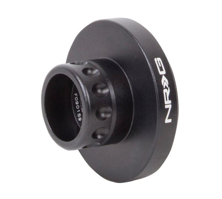 NRG Short Spline Adapter - Polaris RZR / Ranger (Secures w/OEM Lock Nut / Fits Quick Lock) - Black - Attacking the Clock Racing