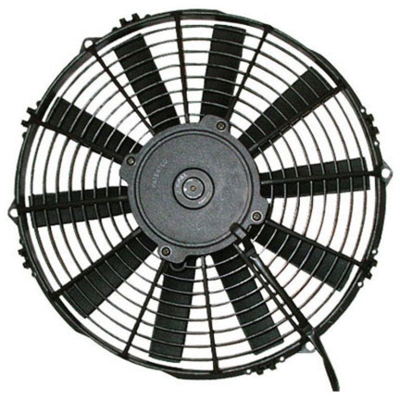 SPAL 1250 CFM 13in Medium Profile Fan - Pull (VA13-AP51/C-35A) - Attacking the Clock Racing