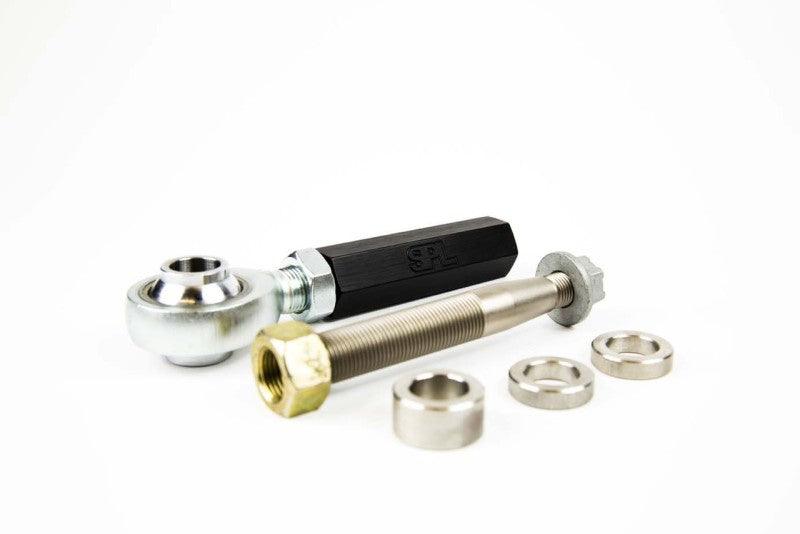 SPL Parts 89-98 Nissan 240SX (S13/S14) V5 Front Outer Tie Rod Ends (Bumpsteer Adjustable) - Attacking the Clock Racing