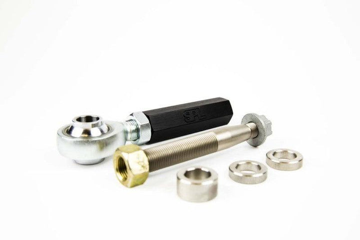 SPL Parts 89-98 Nissan 240SX (S13/S14) V5 Front Outer Tie Rod Ends (Bumpsteer Adjustable) - Attacking the Clock Racing