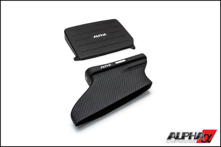 AMS Performance 14-18 Mercedes-Benz CLA 45 AMG 2.0T Alpha Cold Air intake w/Carbon Fiber Lid & Duct - Attacking the Clock Racing