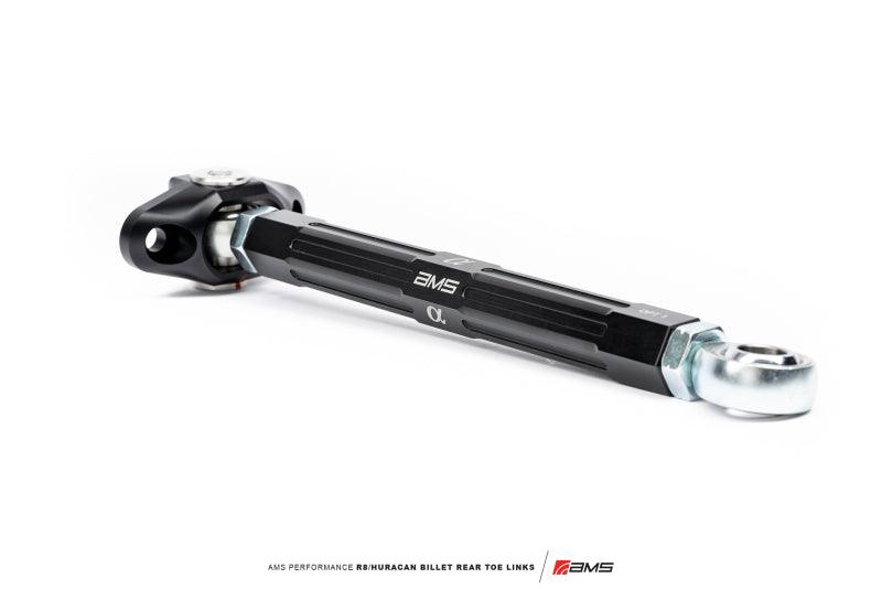 AMS Performance 2015+ Lamborghini Huracan AWD Only Billet Rear Toe Links - Attacking the Clock Racing