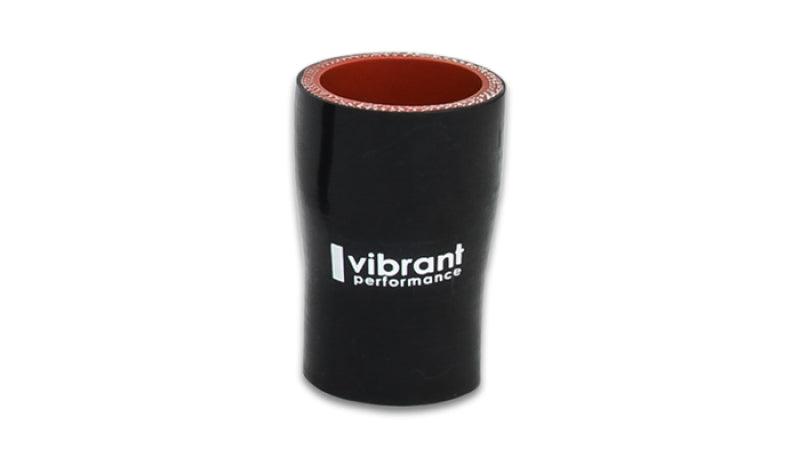 Vibrant 4 Ply Reducer Coupling 1.25in x 1.50in x 3in Long (BLACK) - Attacking the Clock Racing