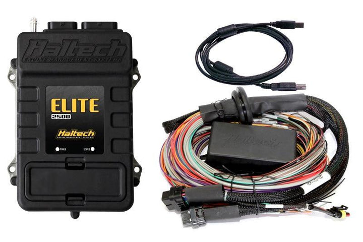 Haltech Elite 2500 Premium Universal Wire-In Harness ECU Kit - Attacking the Clock Racing