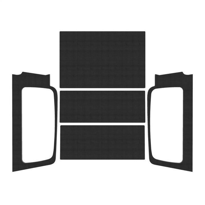 DEI 04-06 Jeep Wrangler LJ Unliminted Headliner Complete Kit - Black - Attacking the Clock Racing