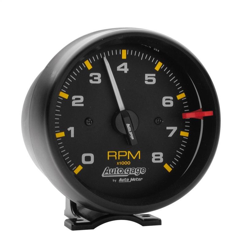 Autometer Autogage Black 8,000 RPM Pedestal Mount Tachometer - Attacking the Clock Racing