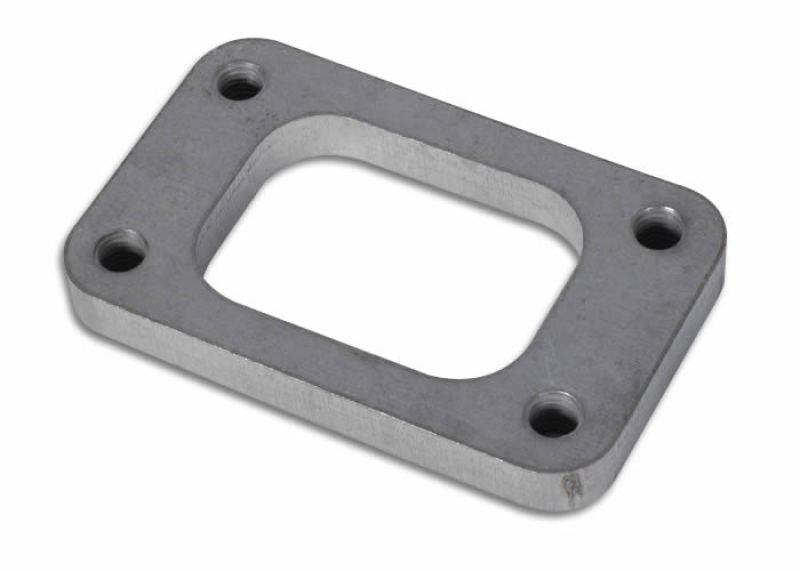 Vibrant T3/GT30R Turbo Inlet Flange Mild Steel 1/2in Thick (Tapped Holes) - Attacking the Clock Racing