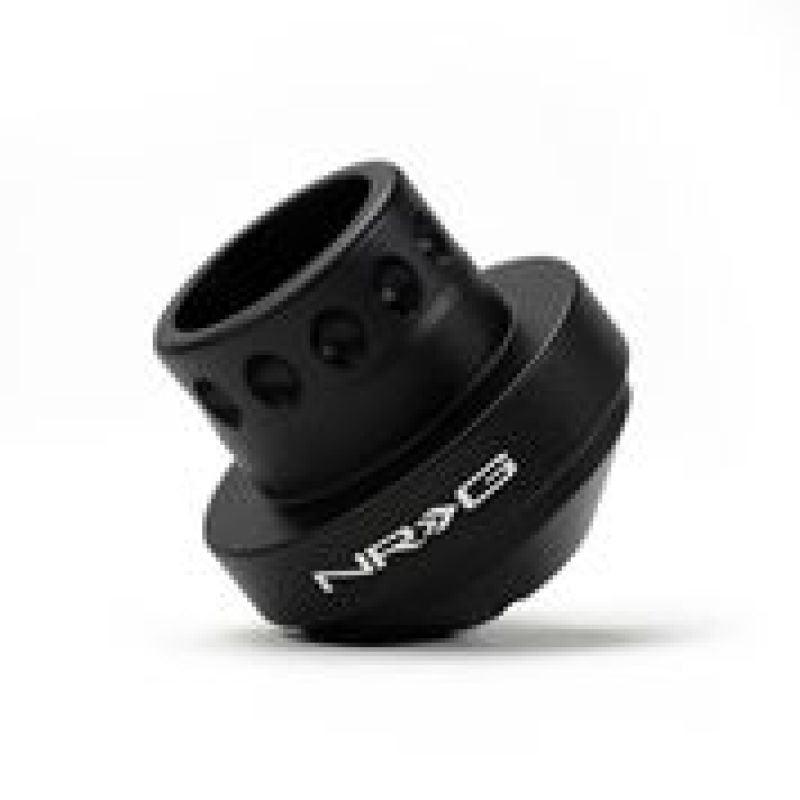 NRG Short Hub Adapter 92-95 Honda Civic / 92-96 Prelude / 90-93 Accord - Matte Black - Attacking the Clock Racing