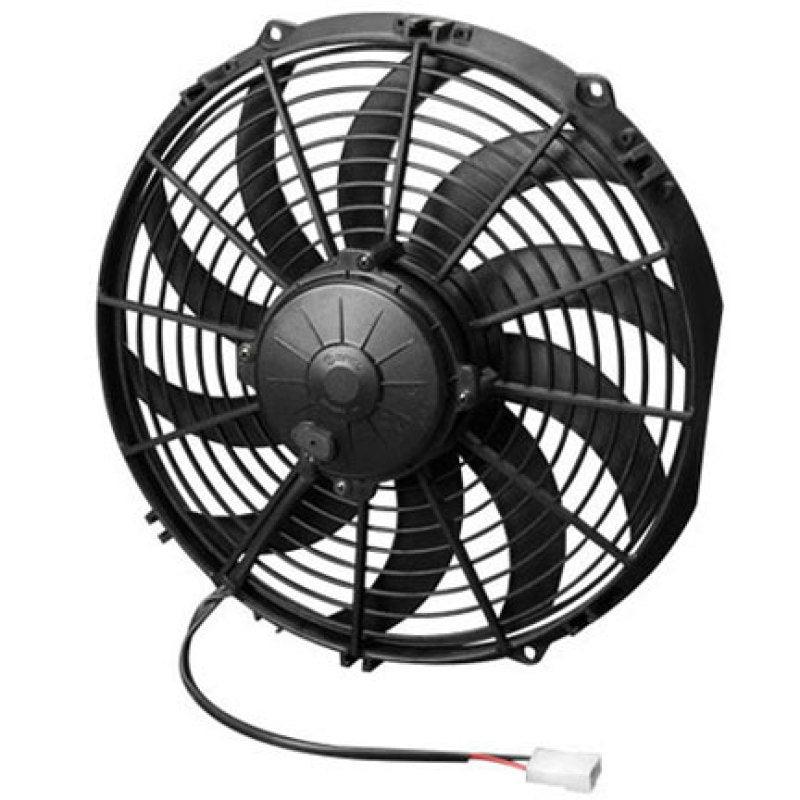 SPAL 1381 CFM 12in High Performance Fan - Push/Curved (VA10-AP70/LL-61S) - Attacking the Clock Racing
