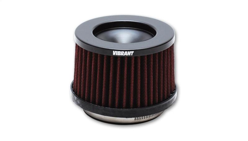 Vibrant The Classic Perf Air Filter 4.75in O.D. Cone x 3-5/8in Tall x 4in inlet I.D. Turbo Outlets - Attacking the Clock Racing