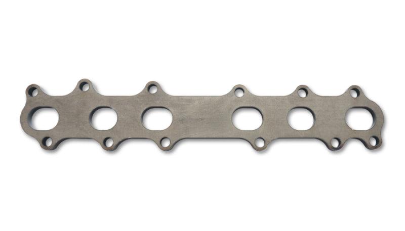 Vibrant Exhaust Manifold Flange for Toyota 2JZ Motor - 1/2in Thick - Attacking the Clock Racing