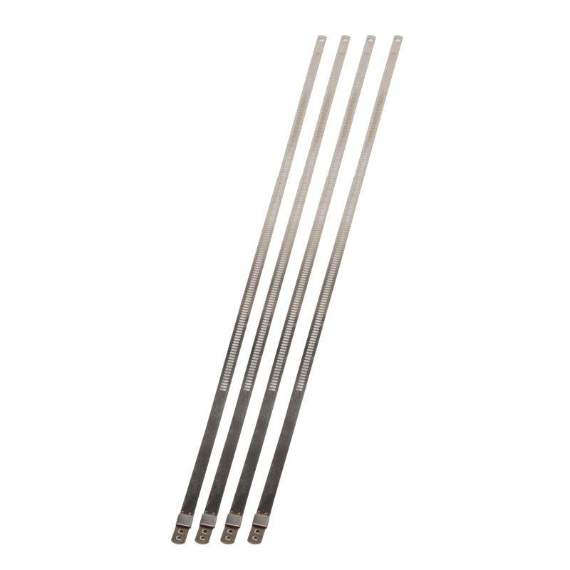 DEI Stainless Steel Positive Locking Tie 1/4in (7mm) x 14in - 4 per pack - Attacking the Clock Racing