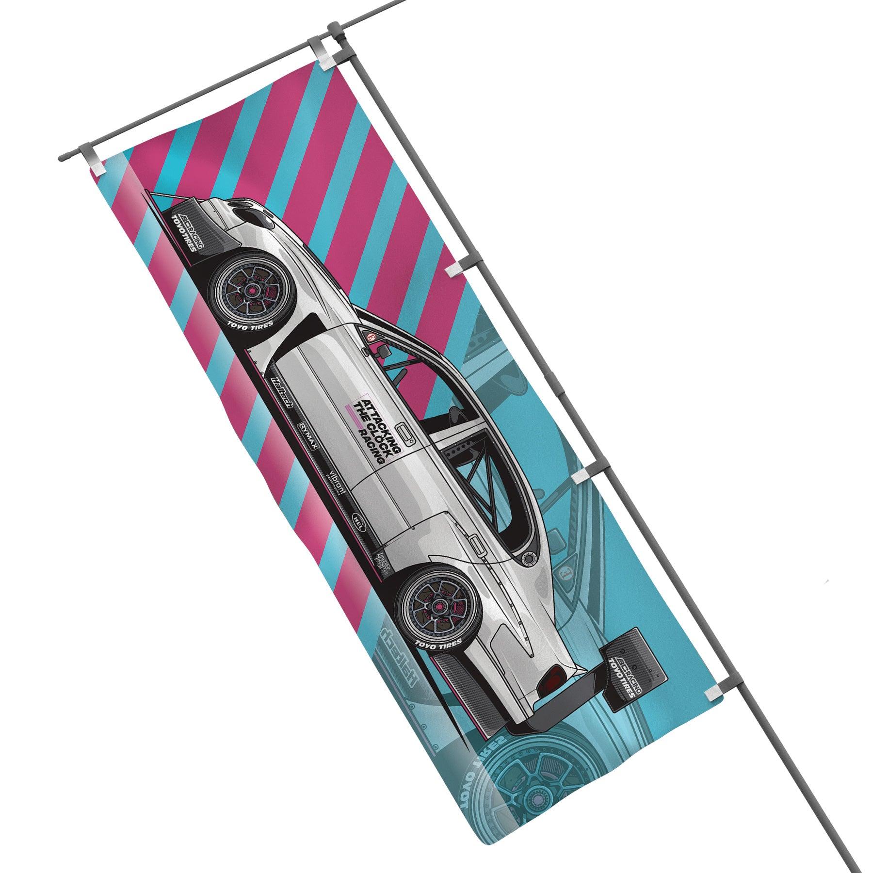 ATC Nobori Flag – Attacking the Clock Racing
