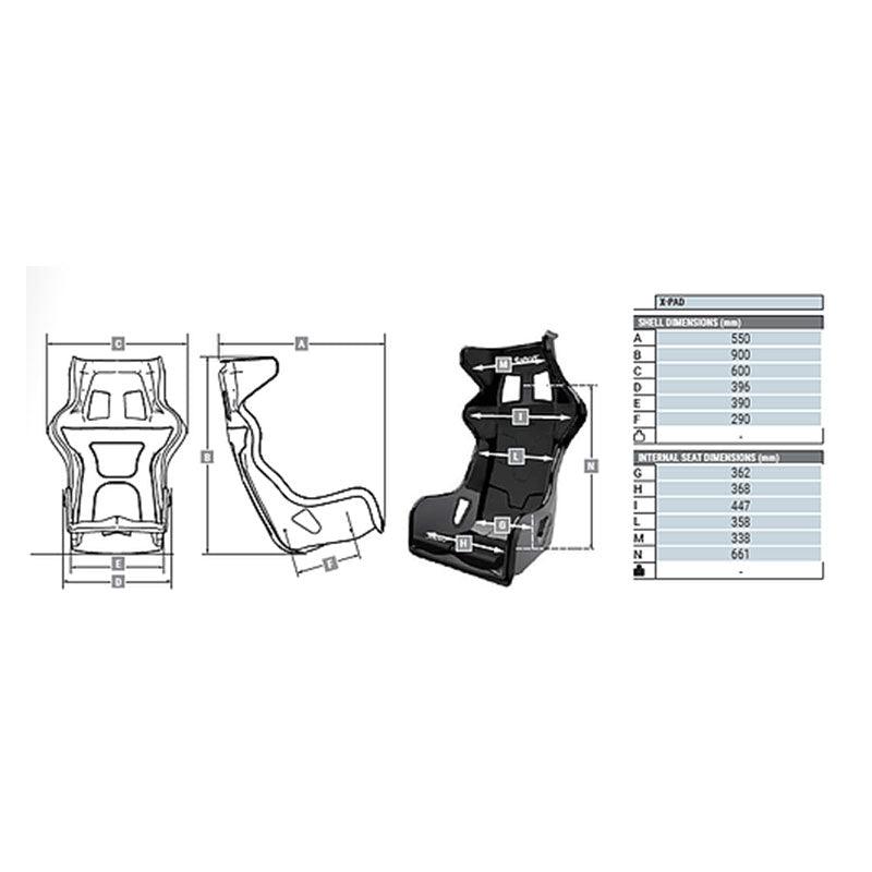 Sabelt X-Pad Racing Seat - Attacking the Clock Racing